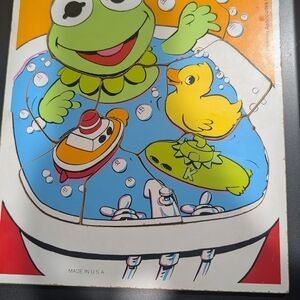 Colorful Frog and Duck Puzzle